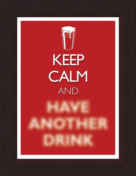 Framed Framed Keep Calm & Have Another Drink - Keep Calm & Carry On