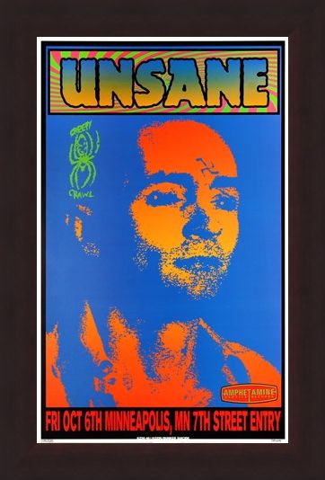 Framed Framed Unsane - Frank Kozik