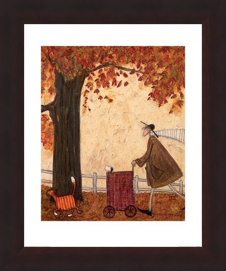 Framed Framed Following The Pumpkin - Sam Toft