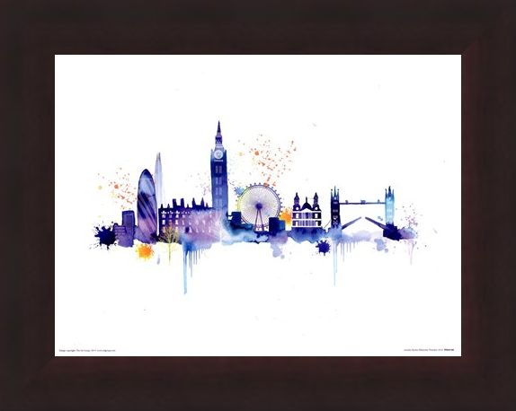 Framed Framed London Skyline - Summer Thornton