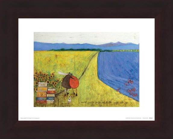 Framed Framed I Would Walk To The End Of The World With You - Sam Toft