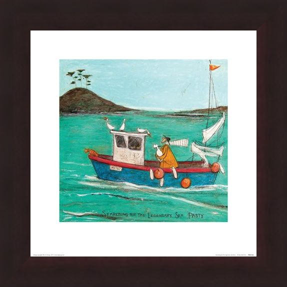 Framed Framed Searching For The Legendary Sea Pasty - Sam Toft
