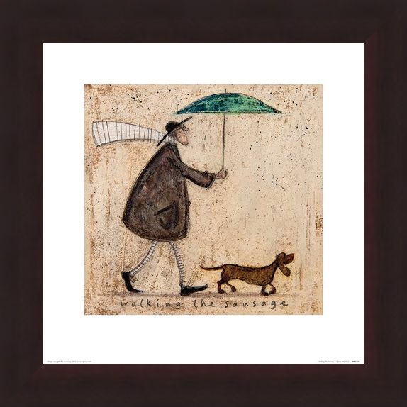 Framed Framed Walking The Sausage - Sam Toft
