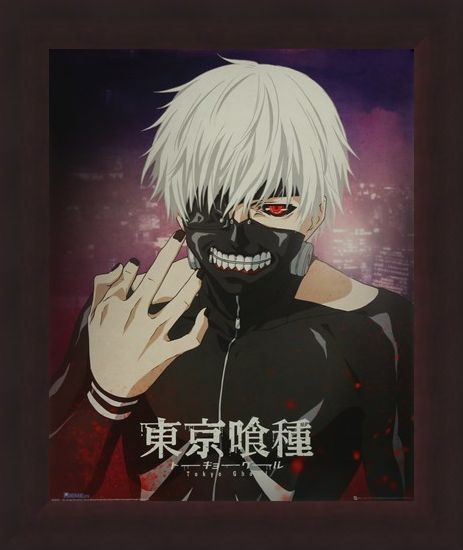 Framed Framed Kaneki Portrait - Tokyo Ghoul
