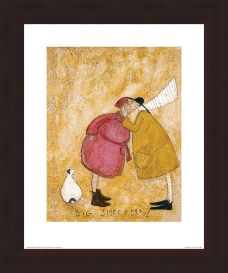 Framed Framed Big Smackeroo! - Sam Toft