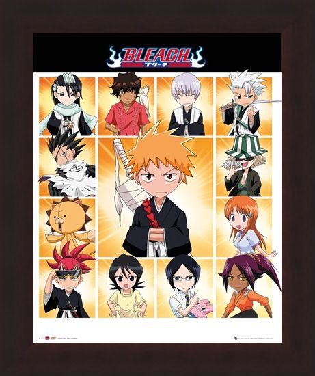 Framed Framed Chibi Characters - Bleach