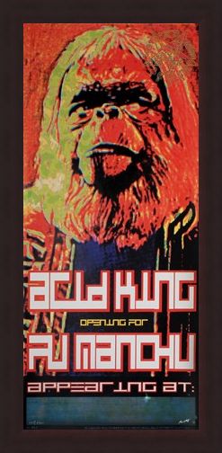 Framed Framed Acid King / Fu Manchu - Frank Kozik