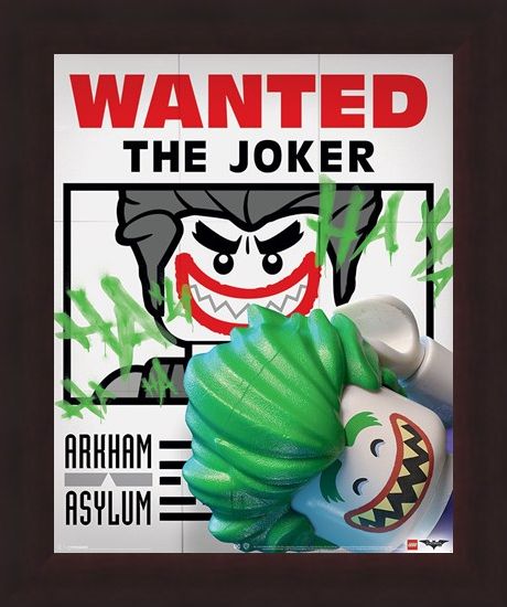 Framed Framed Wanted The Joker - Lego Batman