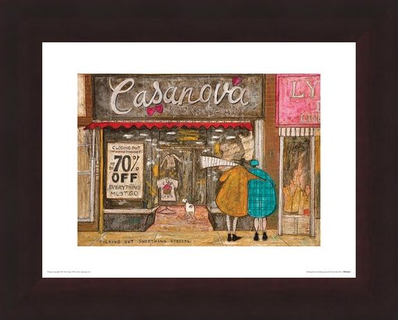 Framed Framed Picking Out Something Special - Sam Toft