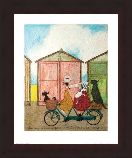 Framed Framed There may be Better Ways to Spend an Afternoon - Sam Toft