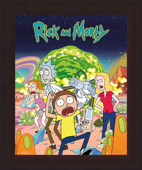 Framed Framed Group - Rick and Morty