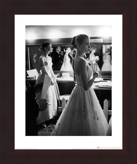 Framed Framed Audrey Hepburn & Grace Kelly - Time Life