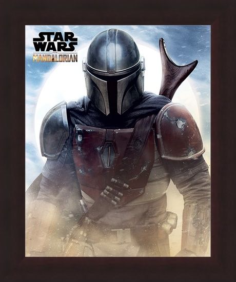 Framed Framed Sand - Star Wars: The Mandalorian
