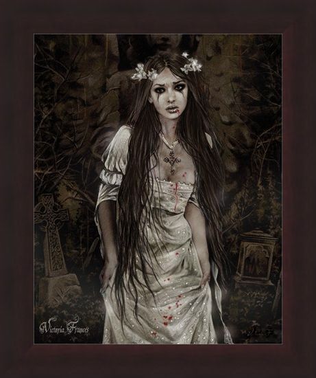 Framed Framed Anatheme The Vampire - Victoria Frances