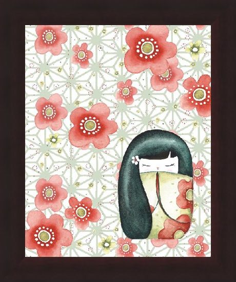 Framed Framed Hanako - Sam Bamford - Mizuki Dolls