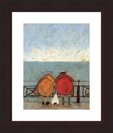 Framed Framed Doris Earwigging - Sam Toft