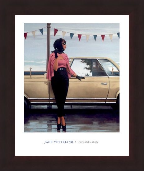 Framed Framed Suddenly One Summer - Jack Vettriano