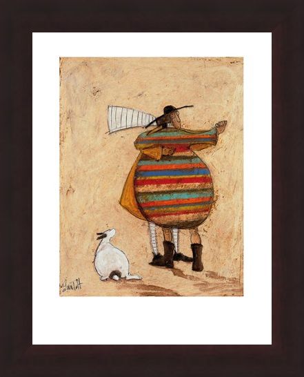 Framed Framed Dancing Cheek to Cheeky - Sam Toft