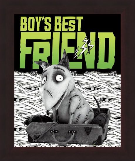 Framed Framed Boy's Best Friend - Tim Burton's Frankenweenie