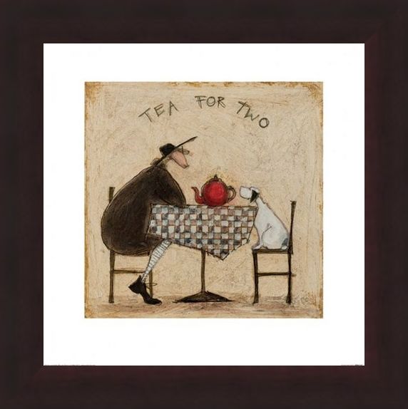 Framed Framed Tea for Two - Sam Toft