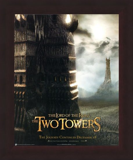 Framed Framed The Two Towers - Lord of the Rings