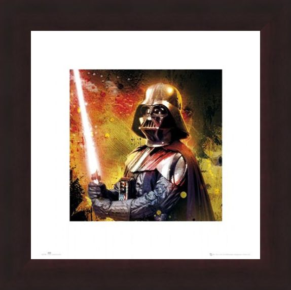 Framed Framed Darth Vader - Star Wars