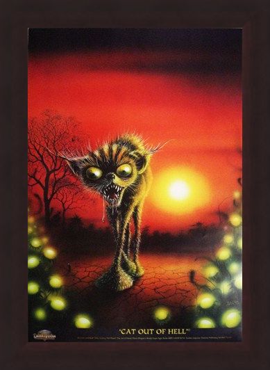 Framed Framed Cat Out of Hell - Danny Flynn