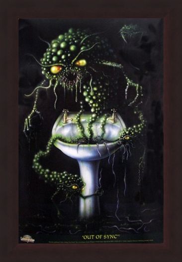 Framed Framed Out of Sync - The Art of Danny Flynn