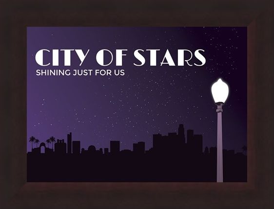 Framed Framed Shining Just For Us - City of Stars