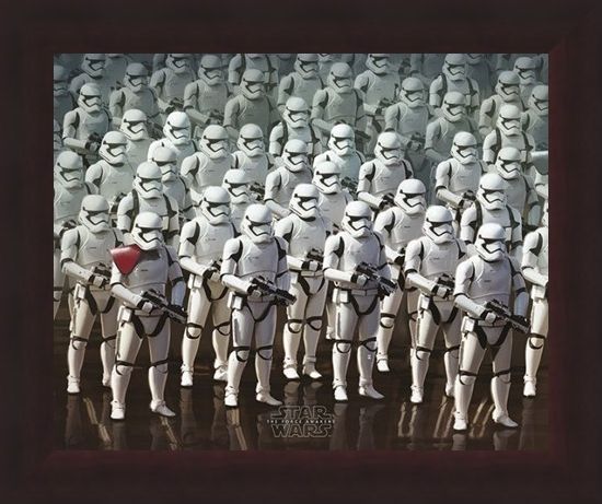 Framed Framed Stormtrooper Elite Army - Star Wars Episode VII