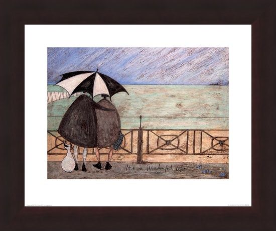 Framed Framed It's A Wonderful Life - Sam Toft
