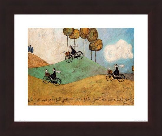 Framed Framed Just One More Hill - Sam Toft