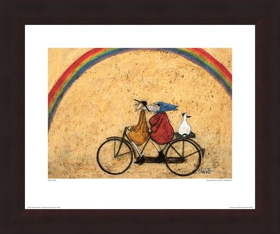 Framed Framed Somewhere Under A Rainbow - Sam Toft