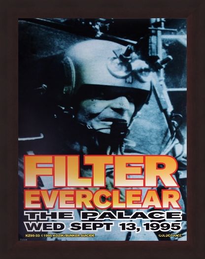 Framed Framed Filter supported by Everclear - Frank Kozik