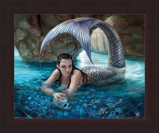 Framed Framed Hidden Depths - Anne Stokes