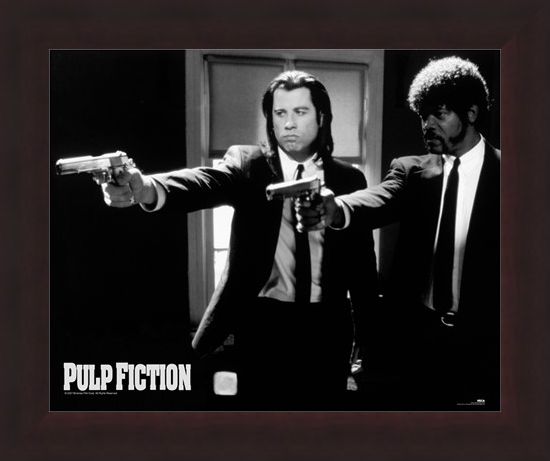 Framed Framed Vincent and Jules - Pulp Fiction