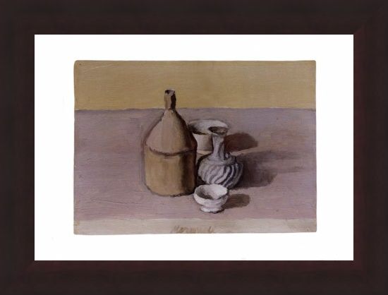 Framed Framed Flagon - Giorgio Morandi