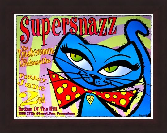 Framed Framed Supersnazz - Frank Kozik