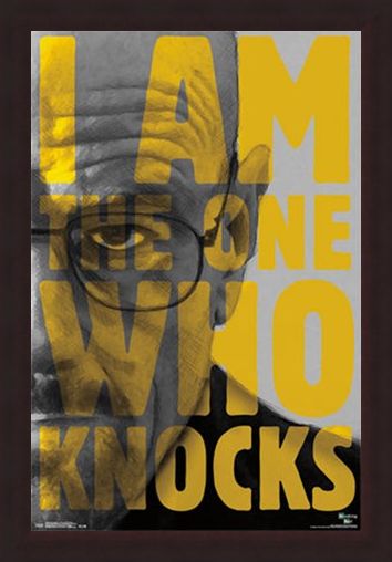 Framed Framed I Am The One Who Knocks - Breaking Bad