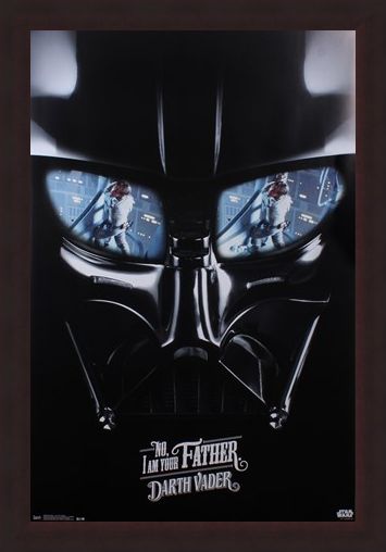 Framed Framed Darth Vader - I Am Your Father - Star Wars