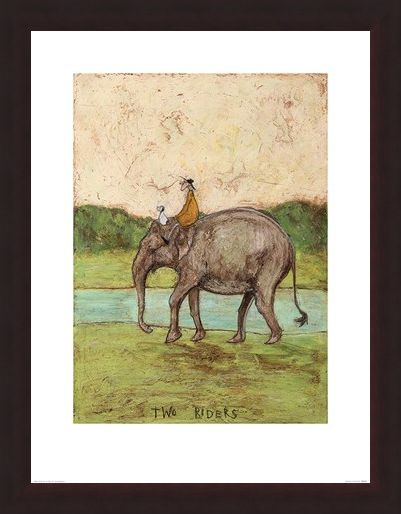 Framed Framed Two Riders - Sam Toft