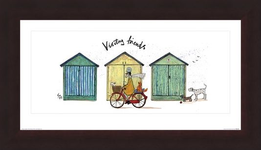 Framed Framed Visiting Friends - Sam Toft