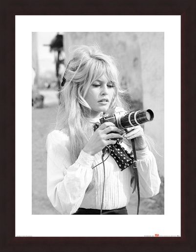 Framed Framed Brigitte Bardot - Camera - Time Life