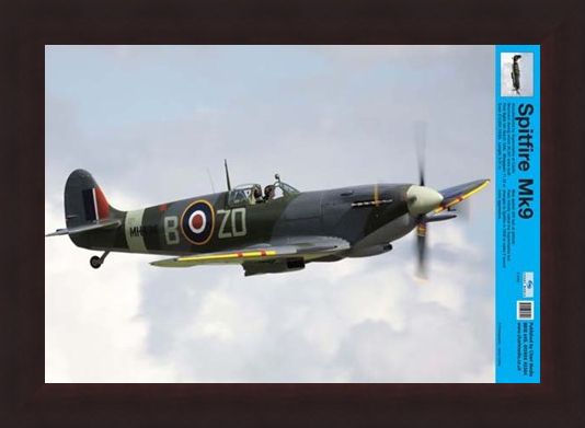 Framed Framed Spitfire - Learn The Ways of the Skies