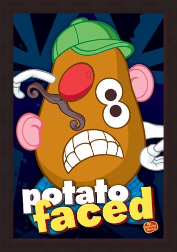 Framed Framed Potato Faced - Mr Potato Head
