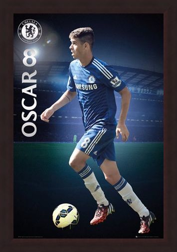 Framed Framed Oscar - Chelsea Football Club