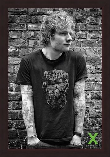 Framed Framed Thinking Out Loud - Ed Sheeran