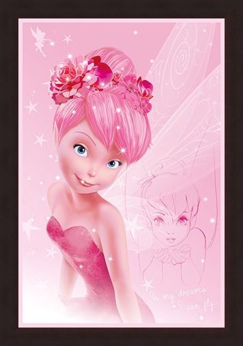 Framed Framed Tink In Pink - Disney's Tinkerbell