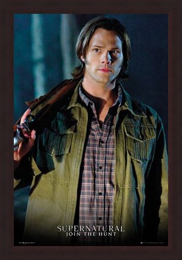 Framed Framed Jared Padalecki is Sam Winchester - Supernatural