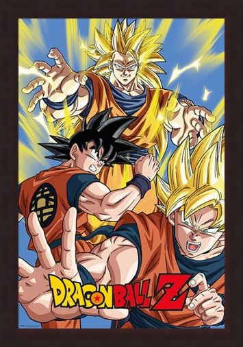 Framed Framed Super Saiyan Goku - Dragon Ball Z
